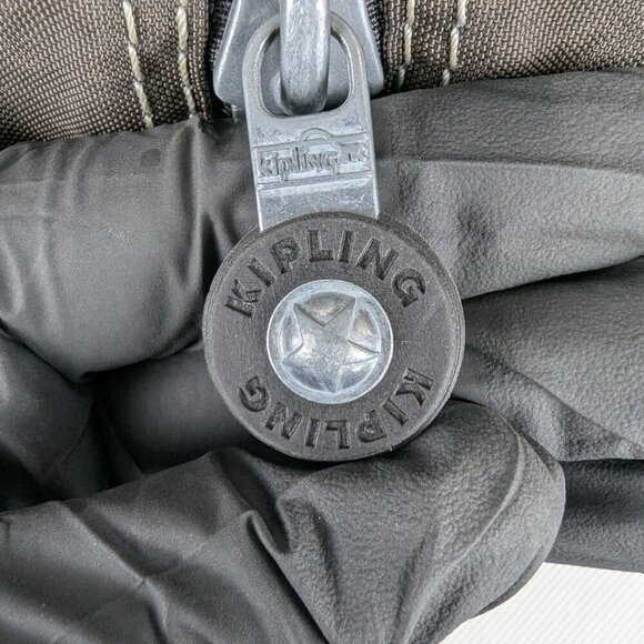 Kipling Brown School Bag Supertaboo drawstring - Pre-Owned - 100% AUTHENTIC - Picture 3 of 13